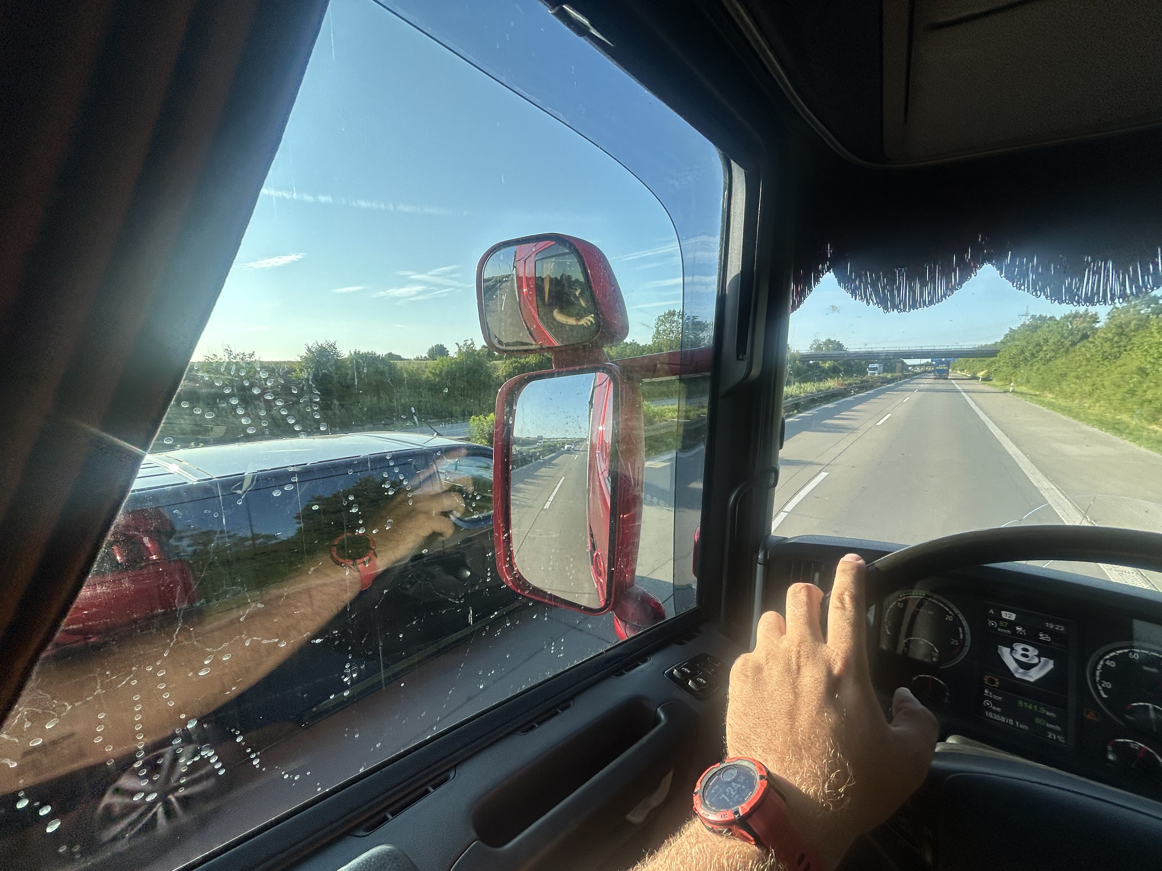 Přeprava zboží po silnici vozem Novotný Transport